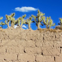 Security wall in Chivay